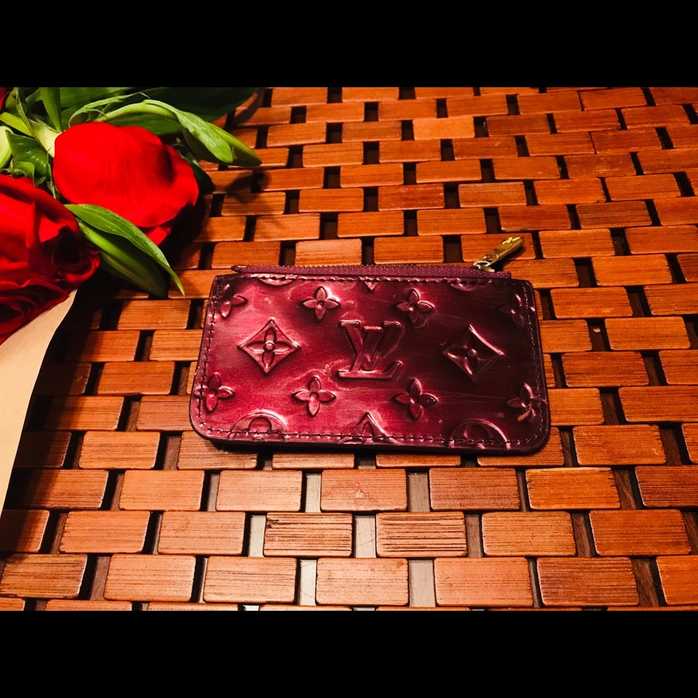 Louis Vuitton Violet Monogram Vernis Coin Purse